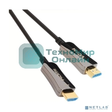 Активный оптический кабель HDMI 19M/M,ver. 2.0, 4K@60 Hz 15m VCOM D3742A-15M