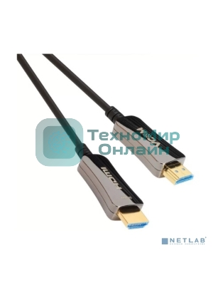 Активный оптический кабель HDMI 19M/M,ver. 2.0, 4K@60 Hz 15m VCOM D3742A-15M
