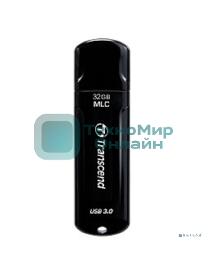Флешка USB Transcend JetFlash 750 (TS32GJF750K), 32Gb, USB 3.0, R/W 130/30, черный