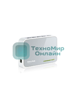Коммутатор TP-Link SOHO TL-SF1005D Коммутатор 5-port 10/100M mini Desktop Switch, 5 10/100M RJ45 ports, Plastic case