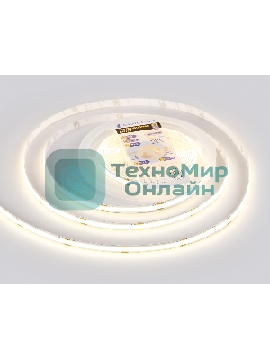 Светодиодная лента Ambrella light GS4702 COB 480Led /12W m/ 24V IP20 4500K/ 5000*8*1.54mm (2 конт.)
