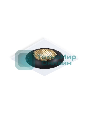 Светильник встраиваемый Ambrella light TN102727 WH/BK белый/черный GU5.3 92*92*23