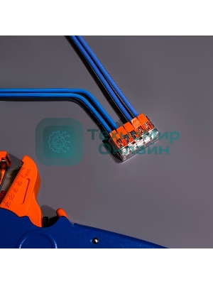 Универсальная компактная клемма Rexant 5-прoводная до 4,0 мм² (5 шт/уп)