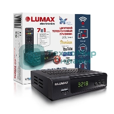 Цифровой телевизионный приемник LUMAX DV3218HD